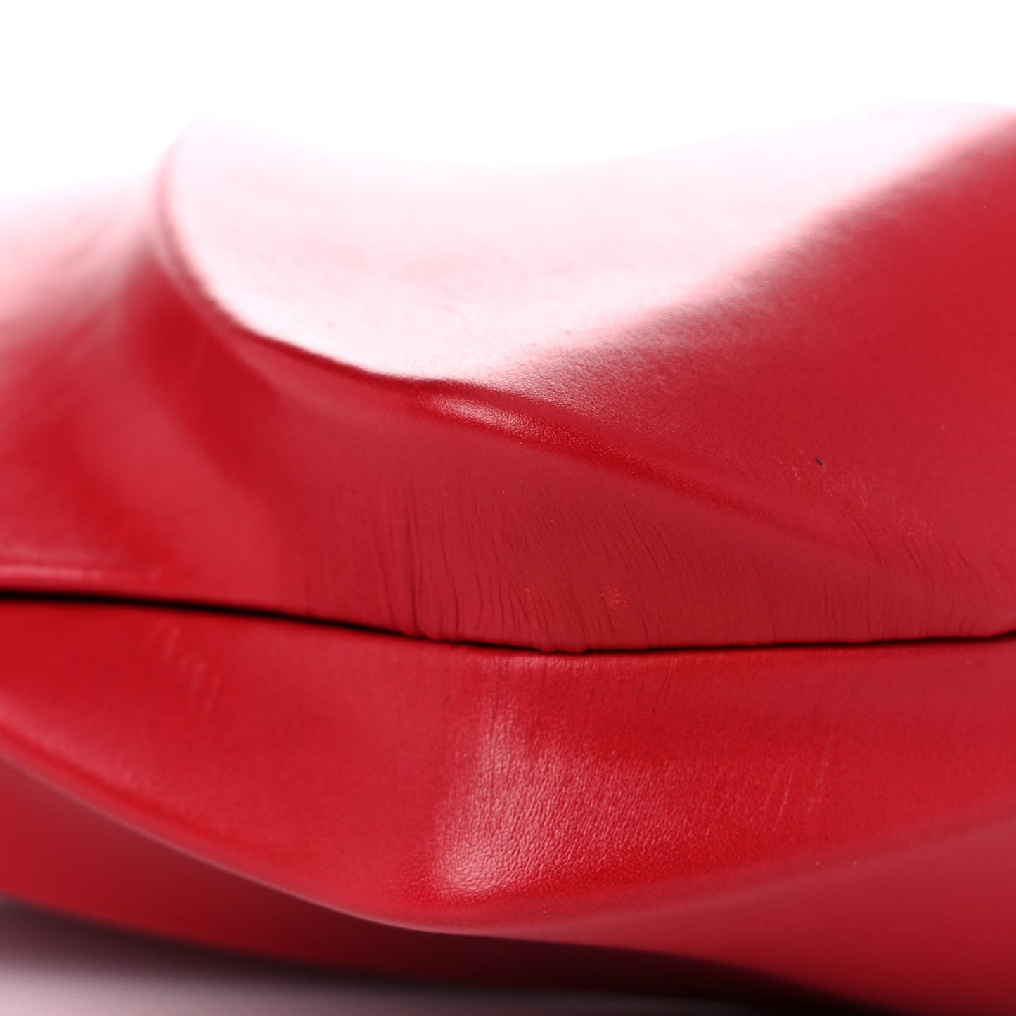 Calfskin The Whirl Bag Red
