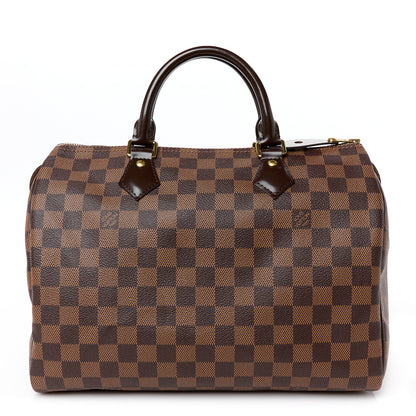 Louis Vuitton Damier Ebene Speedy 30 1 of 15