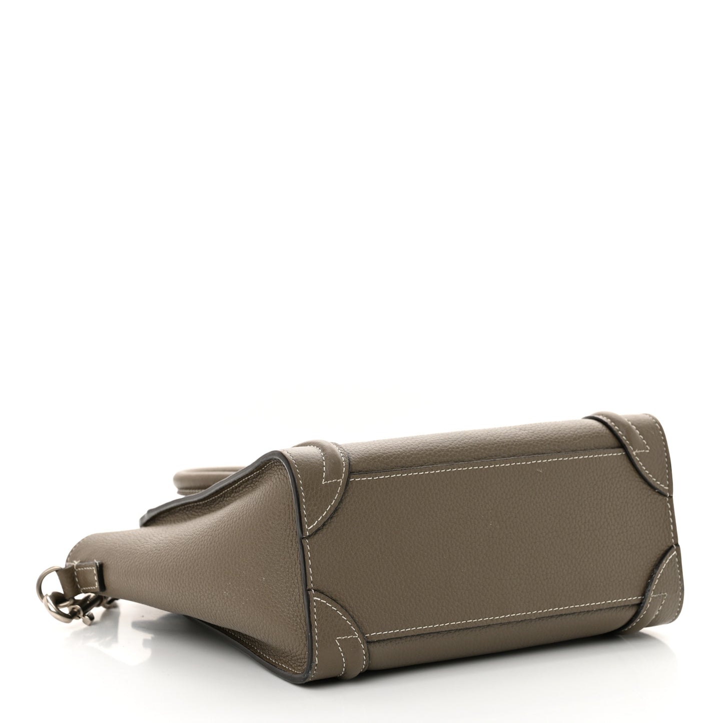 Drummed Calfskin Nano Luggage Souris