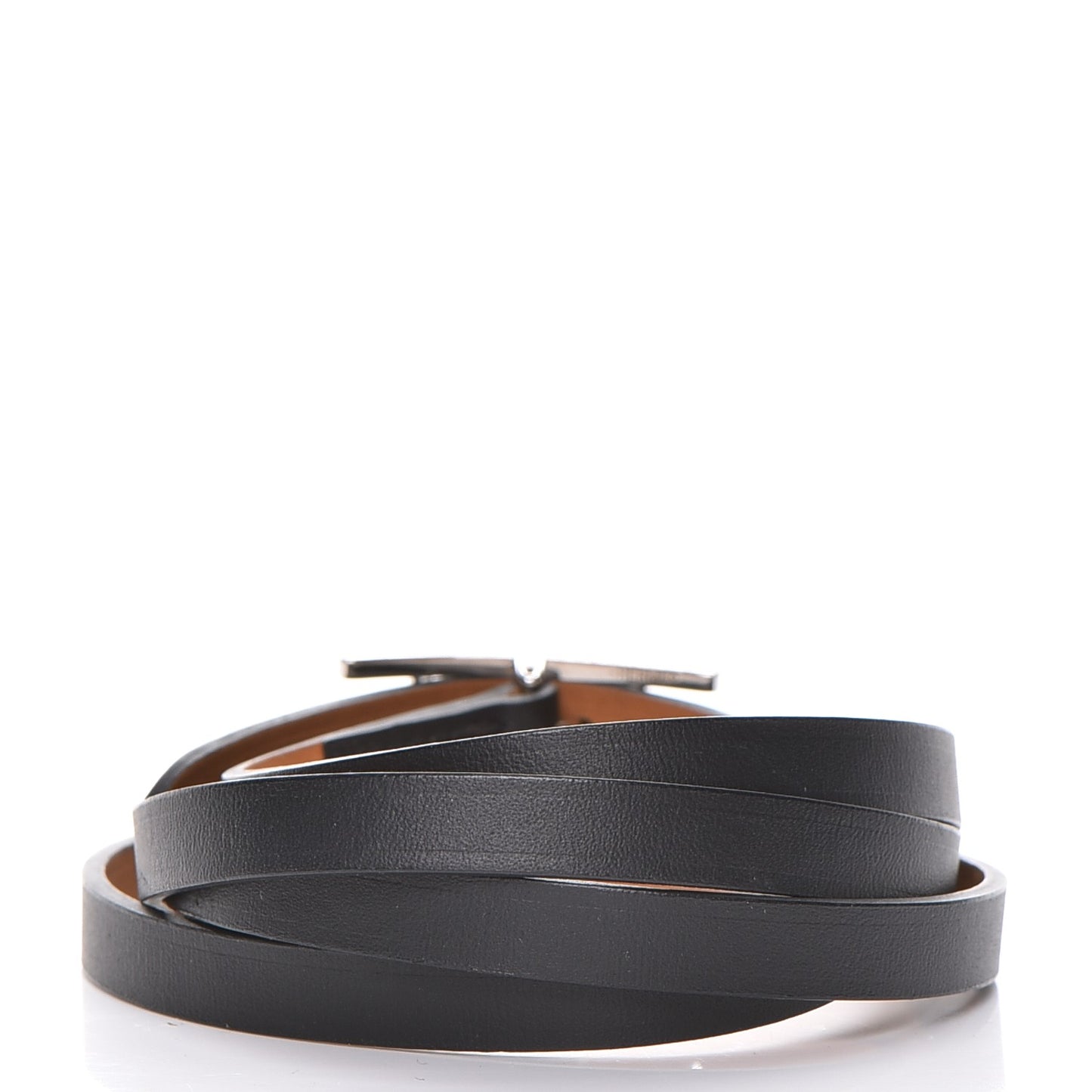 Chamonix Hapi 3MM Triple Tour Wrap Bracelet L Black