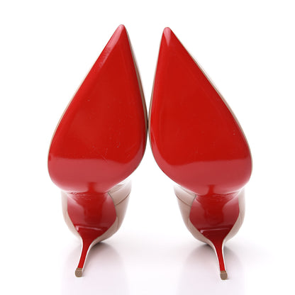 Christian Louboutin Patent So Kate 120 Pumps 40 Nude 6 of 9