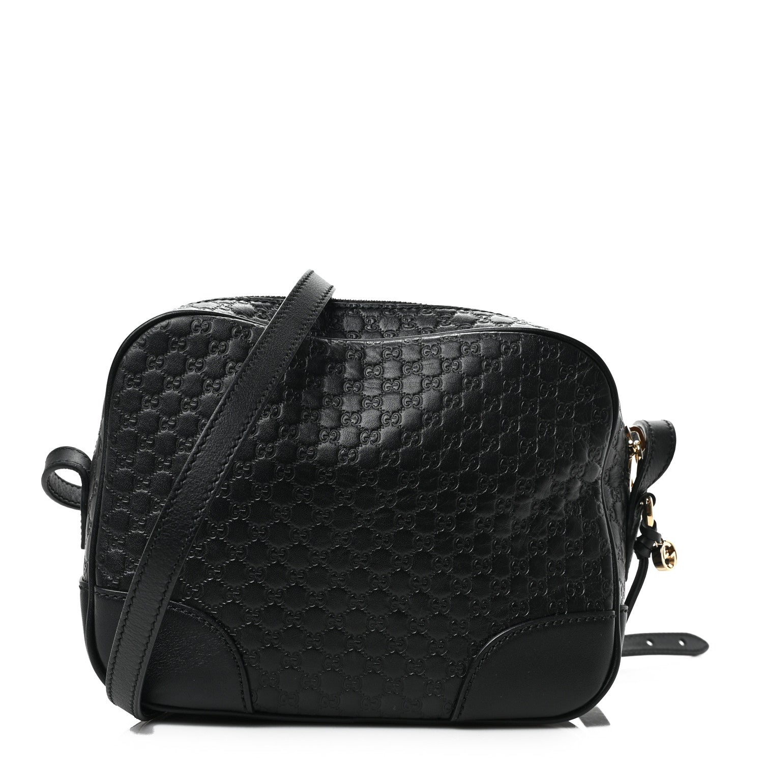 Gucci Microguccissima Mini Bree Messenger Bag Black 1 of 9