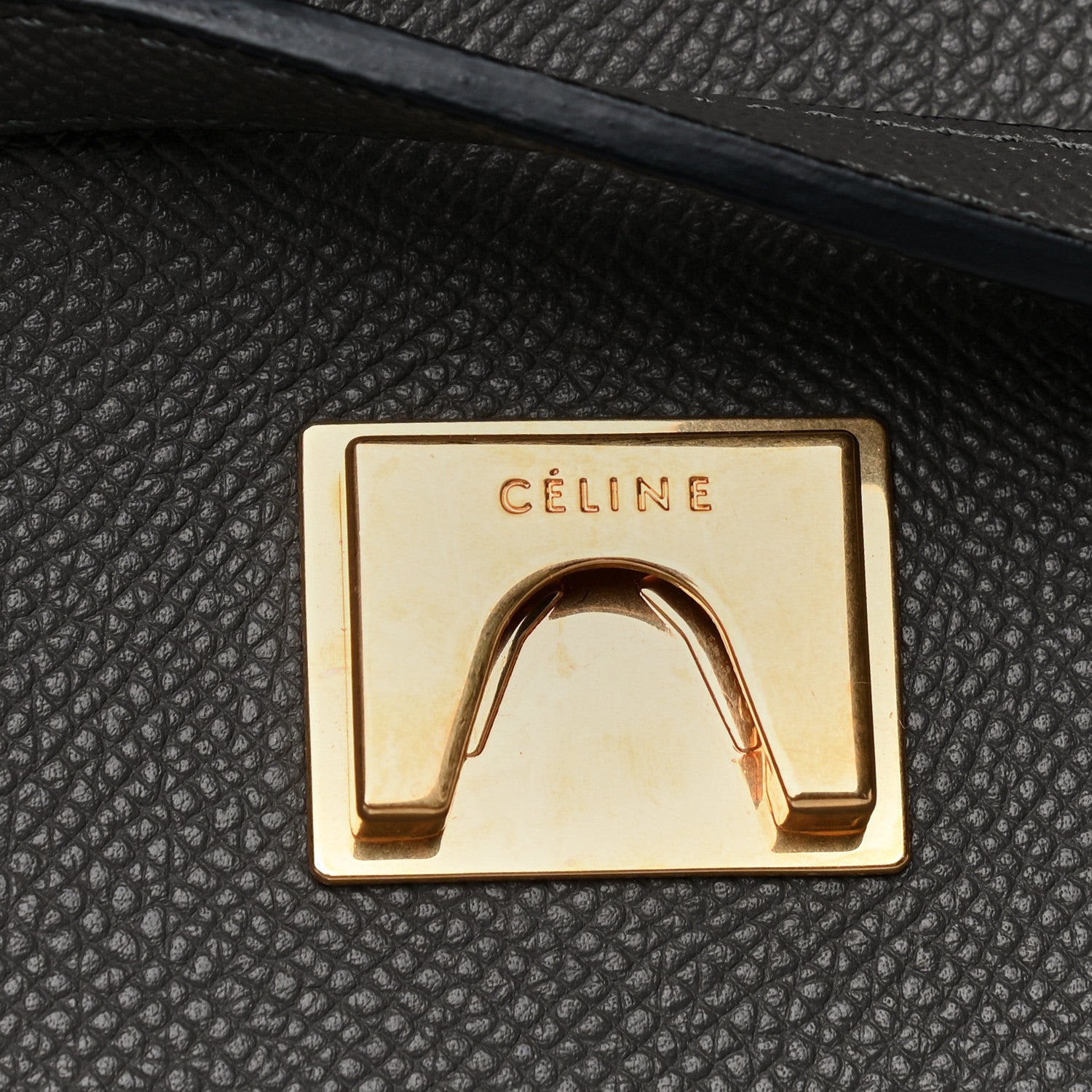 Celine Grained Calfskin Nano Belt Bag Grey 18 of 18