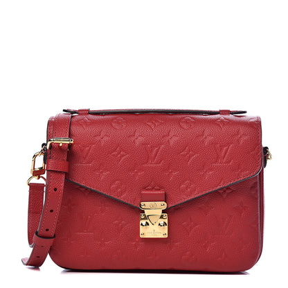 Louis Vuitton Empreinte Pochette Metis Scarlet 1 of 10
