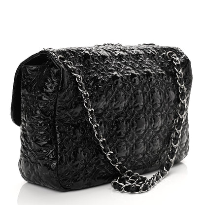 Chanel Vinyl Rock In Moscow Single Flap Black 3 of 10
