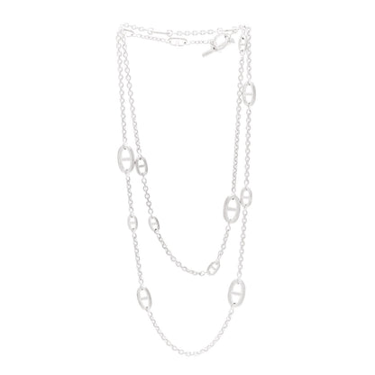Hermes Sterling Silver Farandole Necklace 120 3 of 6