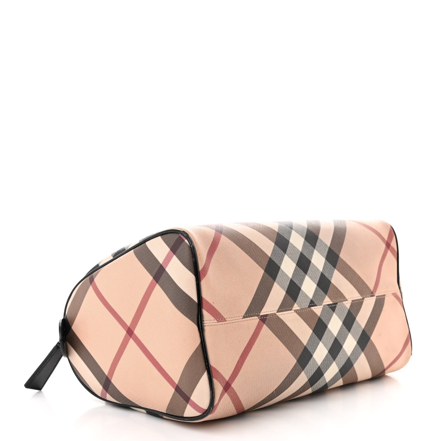 Burberry Nova Check Small Chester Bowling Bag Black 4 of 16