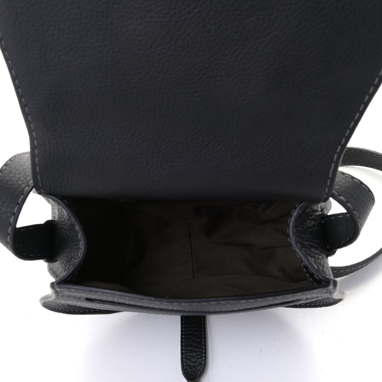 Chloe Calfskin Mini Marcie Round Crossbody Bag Black 4 of 4