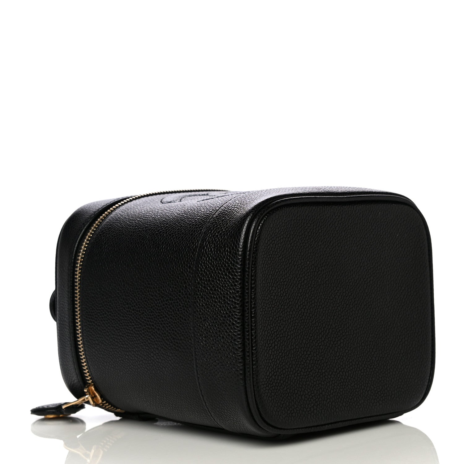 Chanel Caviar Vanity Cosmetic Case Black 4 of 12
