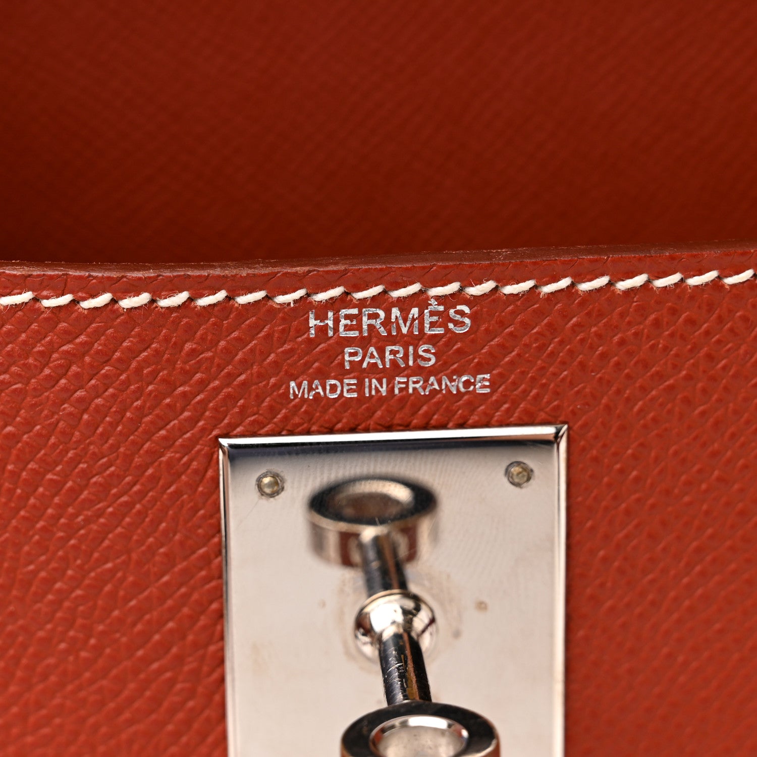 Hermes Epsom Kelly Retourne 28 Brique 6 of 19