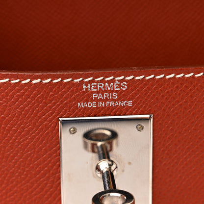 Hermes Epsom Kelly Retourne 28 Brique 6 of 19