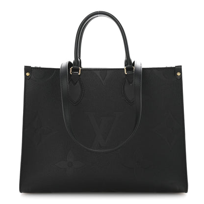 Louis Vuitton Empreinte Monogram Giant Onthego MM Black 1 of 11