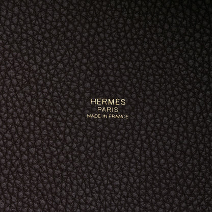Hermes Taurillon Clemence Picotin Lock 18 PM Rouge Sellier 6 of 11