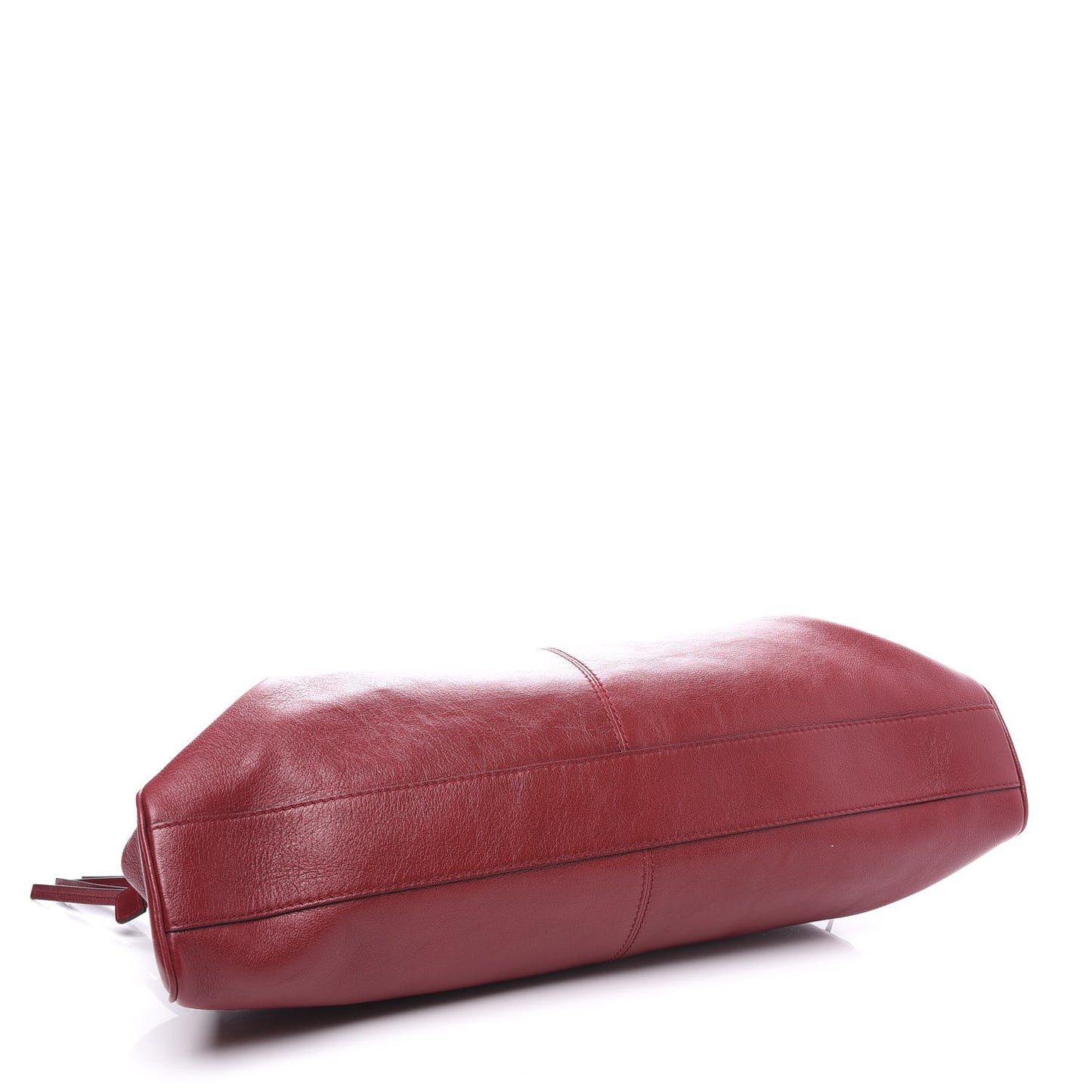 Calfskin Large Re(Belle) Top Handle Bag Red