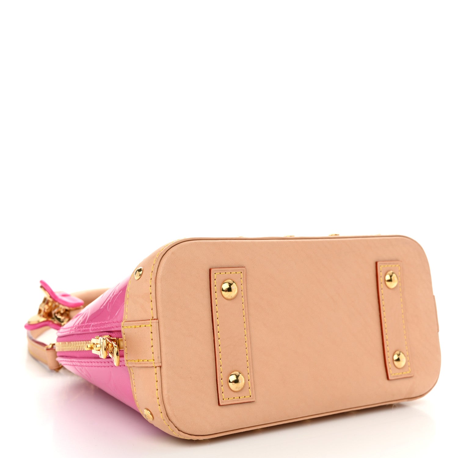 Louis Vuitton Vernis Alma BB Neon Pink 5 of 10