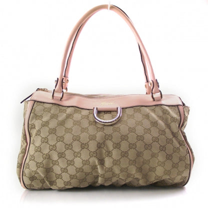 Gucci Monogram D Gold Boston Pink 1 of 13