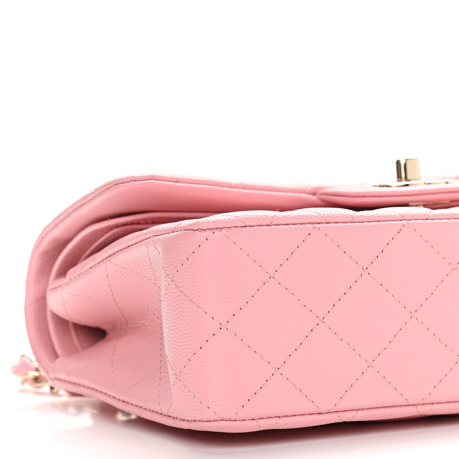Chanel Caviar Quilted Small Double Flap Pink 9 of 11