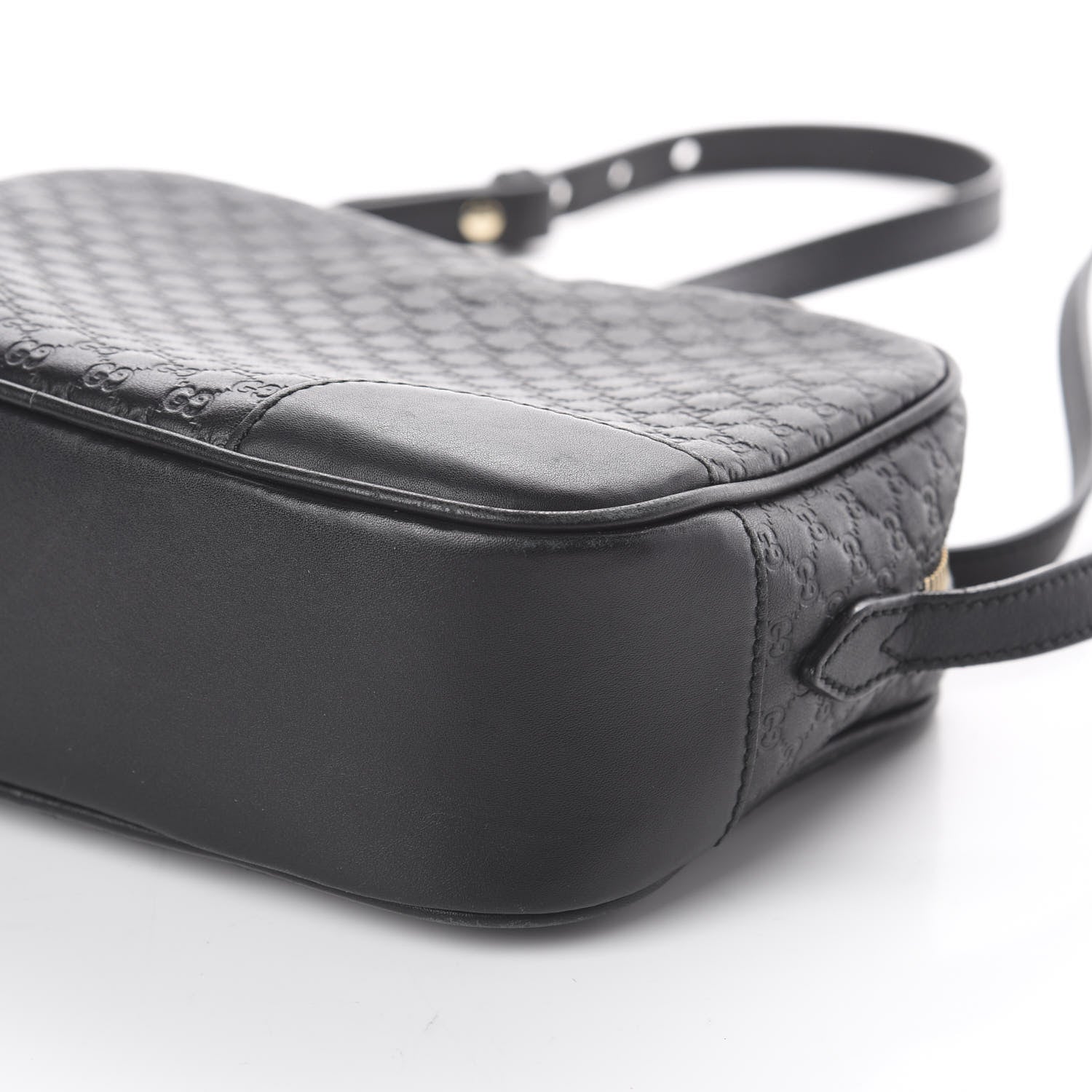 Gucci Microguccissima Mini Bree Messenger Bag Black 6 of 8