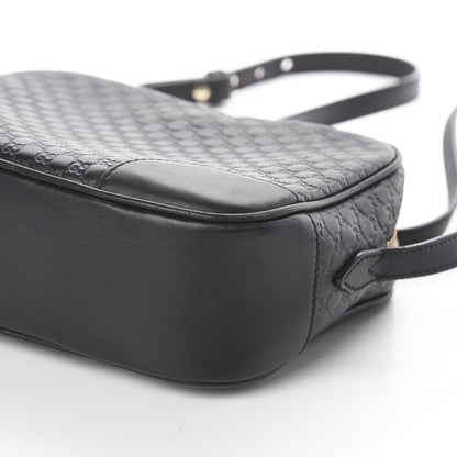 Gucci Microguccissima Mini Bree Messenger Bag Black 6 of 8