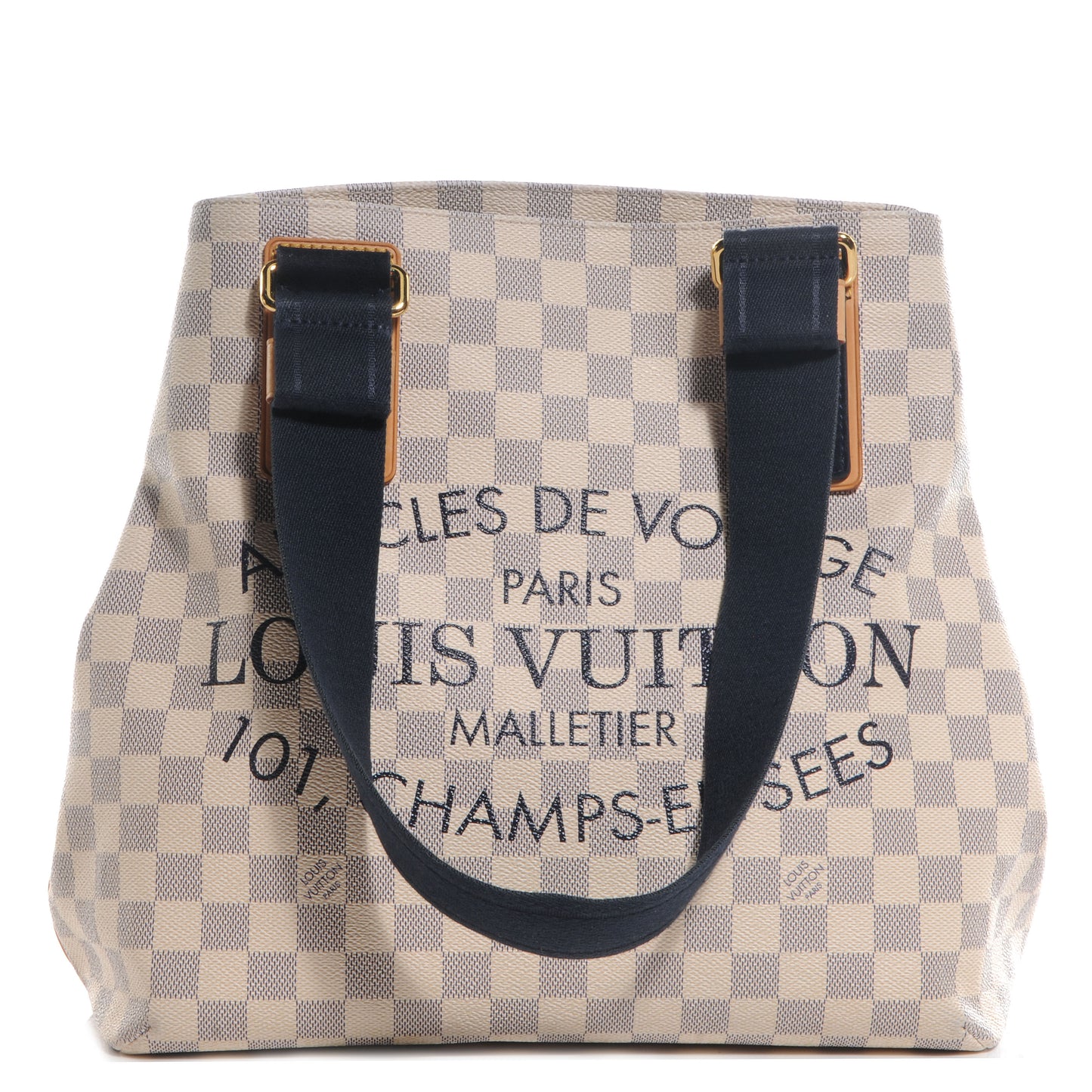 Damier Azur Beach Cabas PM