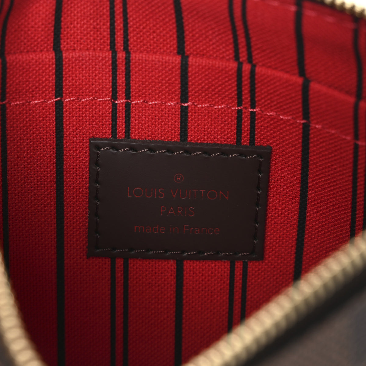 Louis Vuitton Damier Ebene Neverfull PM Pochette 6 of 7