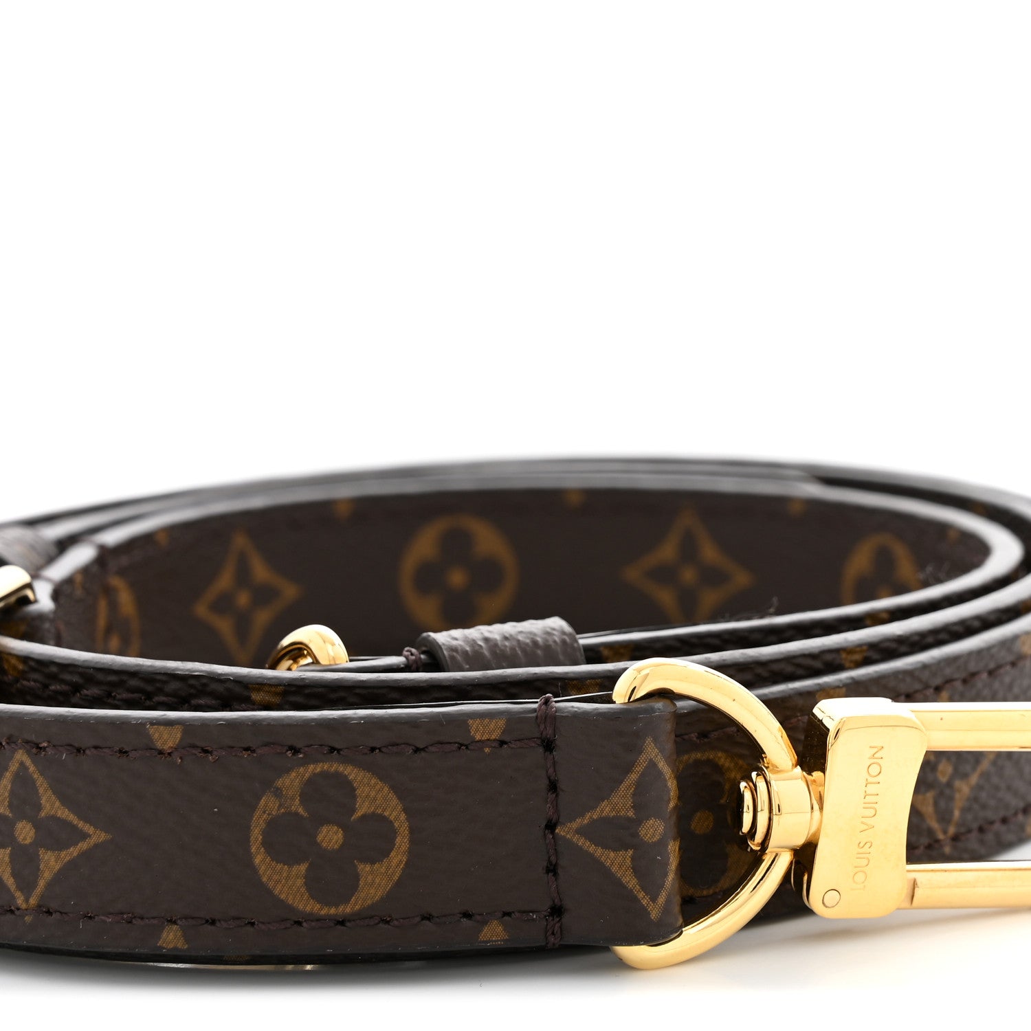 Louis Vuitton Monogram Bandouliere 20mm Adjustable Shoulder Strap 3 of 4