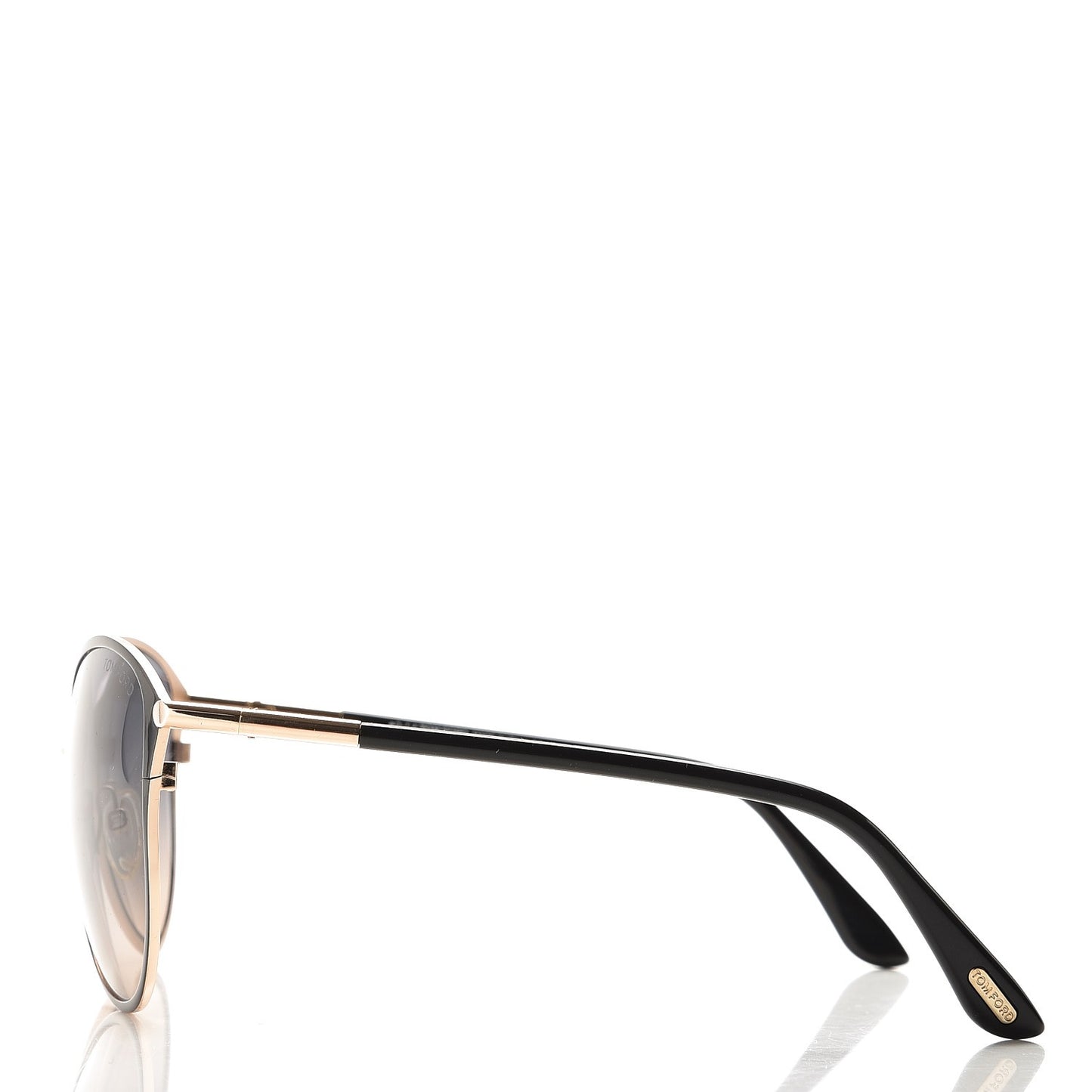 Penelope Vintage Round Sunglasses TF320 Black