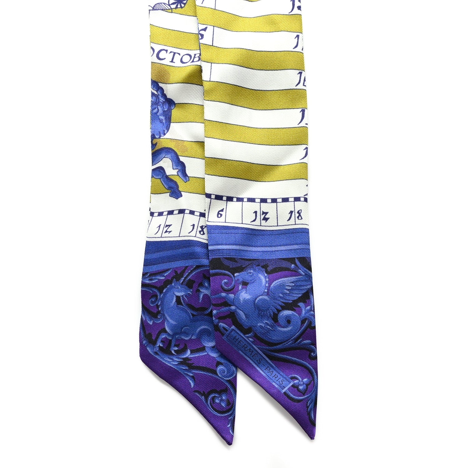 Hermes Silk Astrologie Twilly 2 of 5