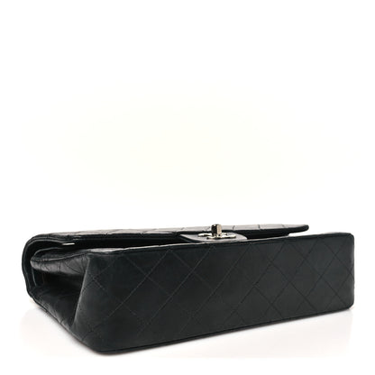 Chanel Lambskin Quilted Medium Double Flap Black 4 of 12