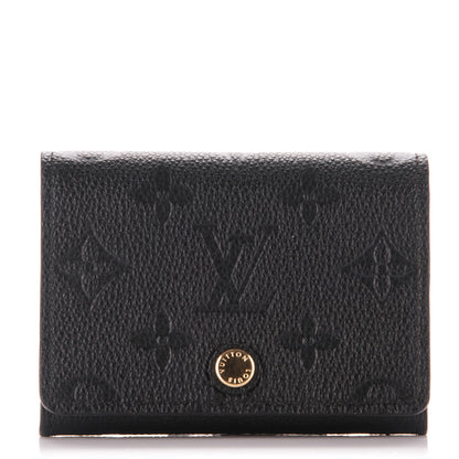Louis Vuitton Empreinte Business Card Holder Black 1 of 7
