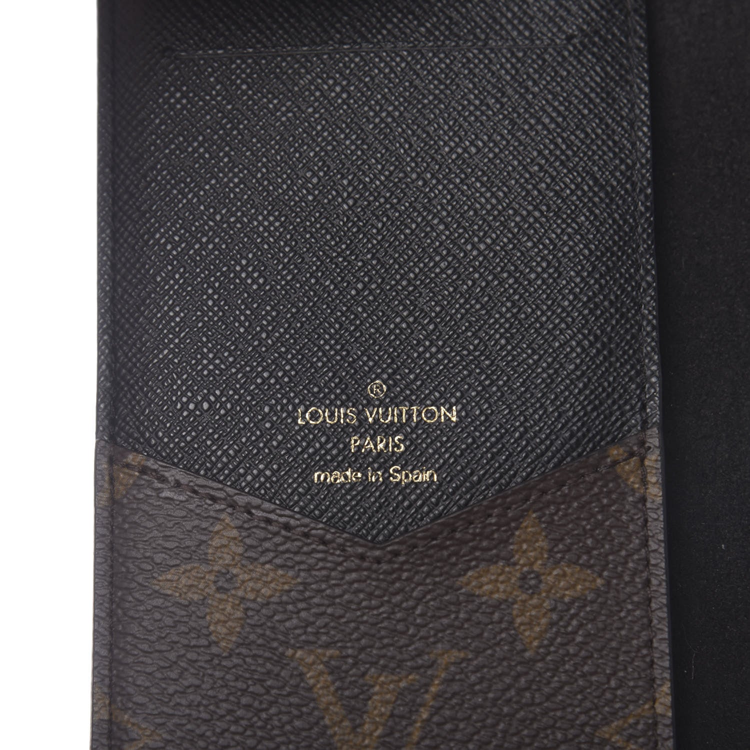Louis Vuitton Monogram iPhone 11 Folio Case Black 6 of 9