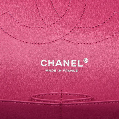 Chanel Iridescent Caviar Quilted Jumbo Double Flap Pink 7 of 12