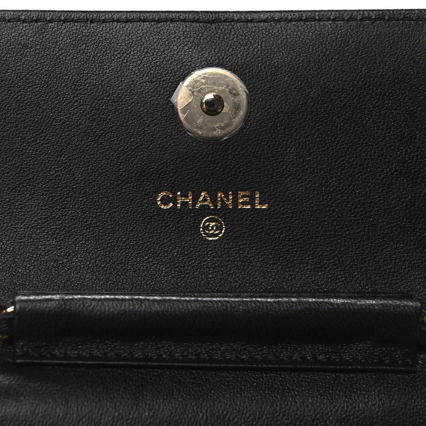 Lambskin Quilted Mini Coco Bow Clutch With Chain Black