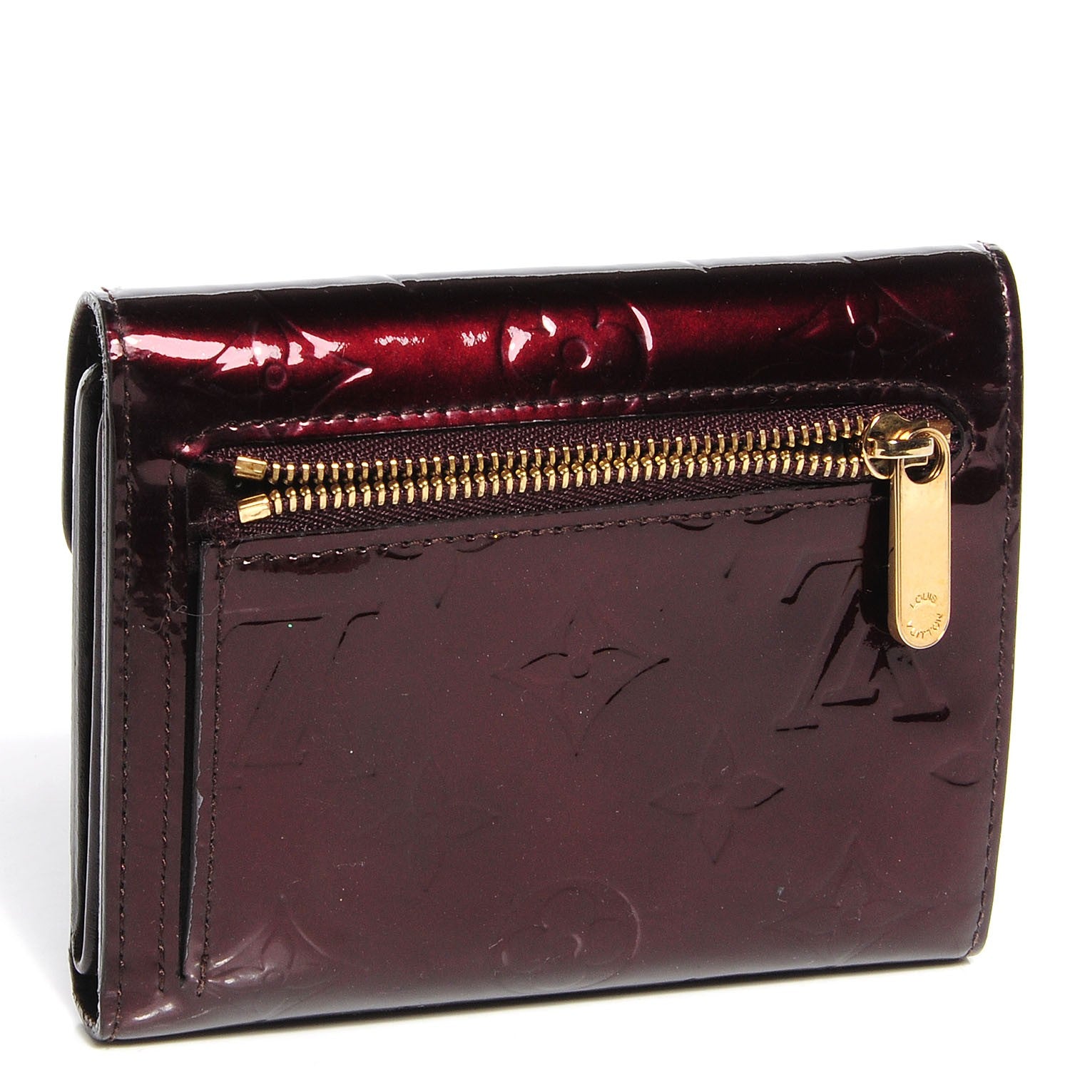 Louis Vuitton Vernis Koala Wallet Amarante 3 of 7