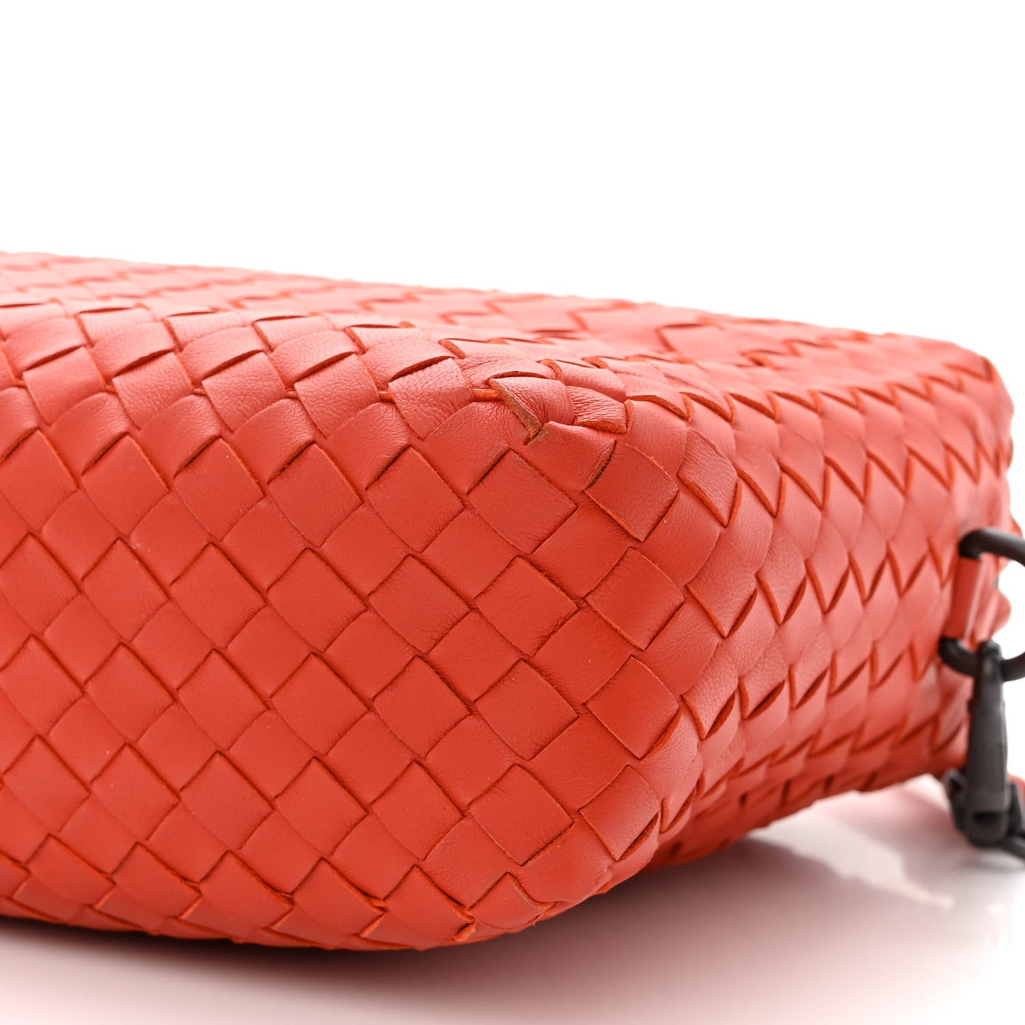 Nappa Intrecciato Small Camera Bag Terracota