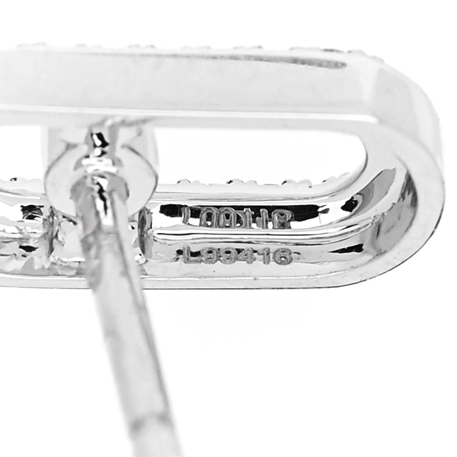 Messika 18K White Gold Diamond Move Uno Earrings 6 of 7