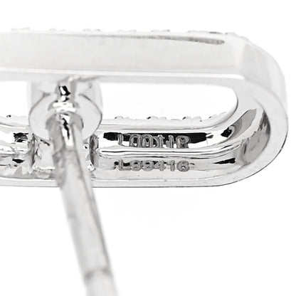 Messika 18K White Gold Diamond Move Uno Earrings 6 of 7