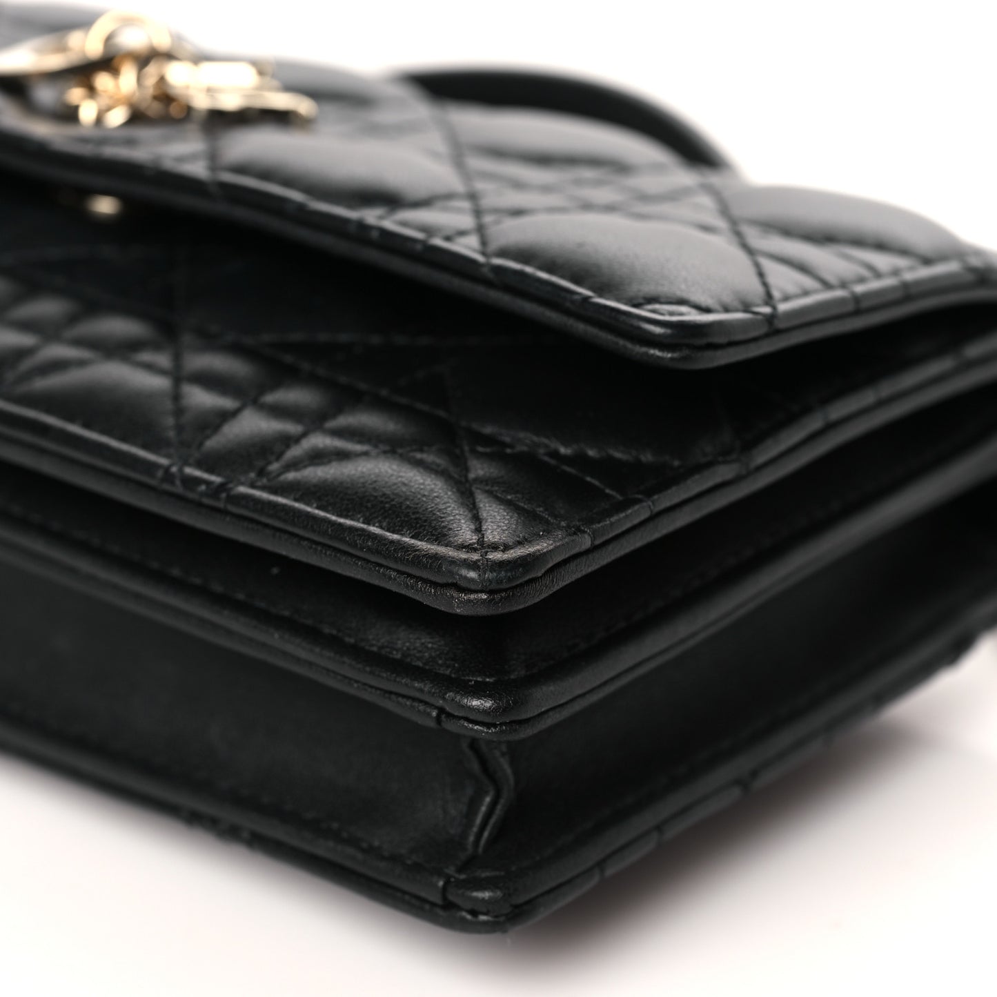 Lambskin Cannage Mini My Dior Bag Black