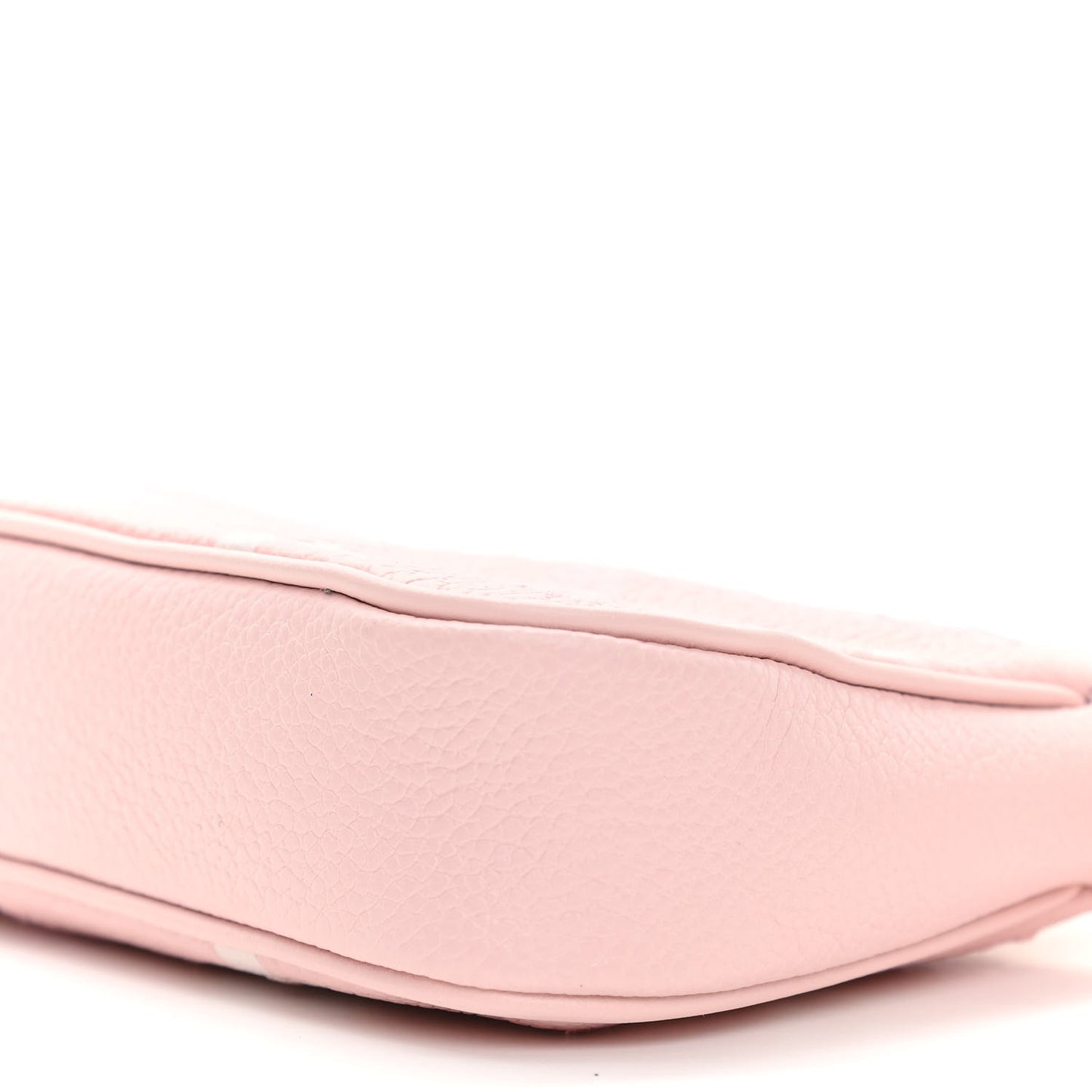 Empreinte Monogram Giant Broderies Mini Pochette Accessories Pink Creme