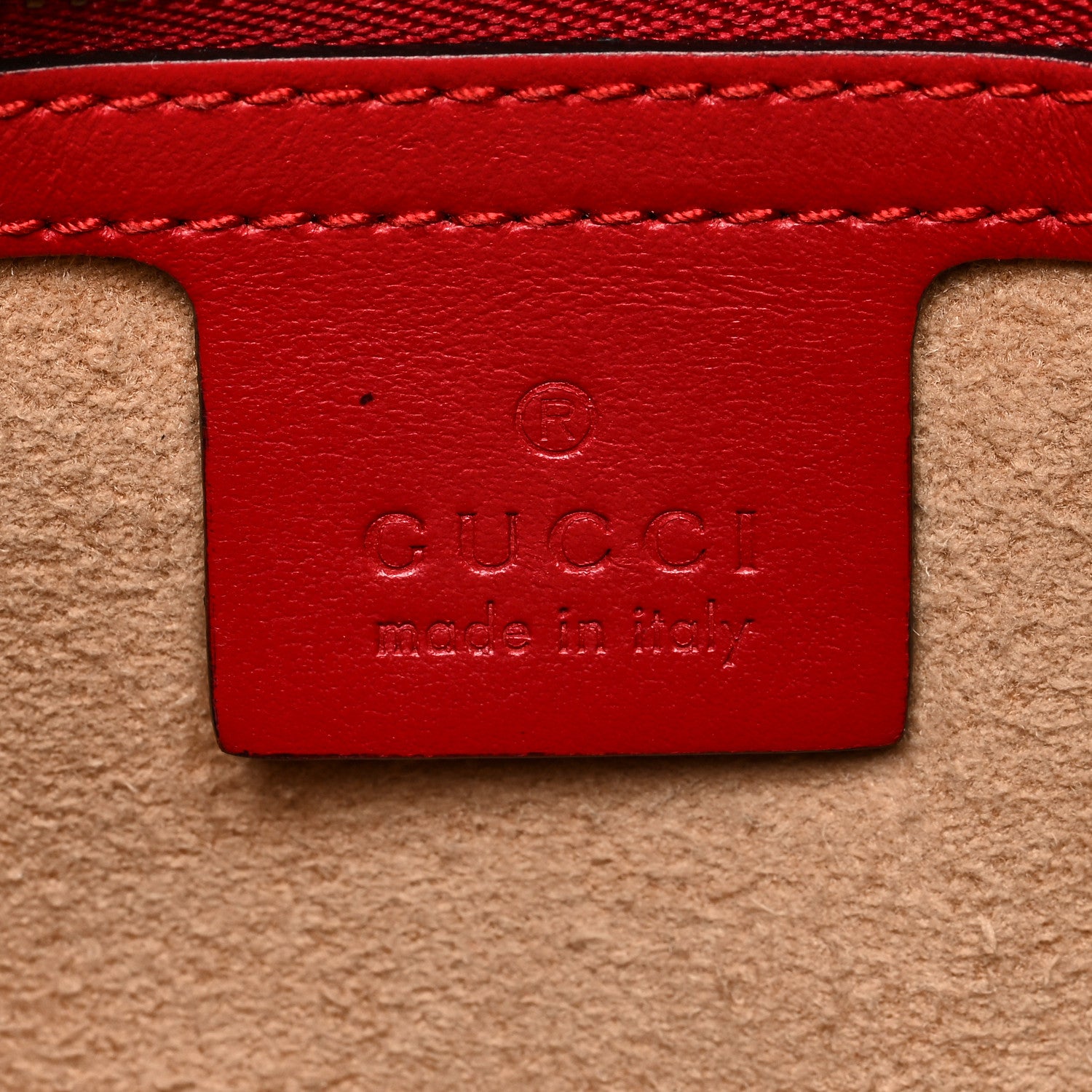 Gucci Calfskin Matelasse Small GG Marmont Shoulder Bag Hibiscus Red 6 of 10