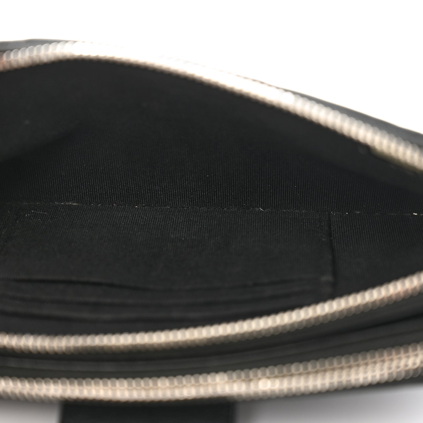 Lambskin Quilted CC Box Clutch With Chain Black