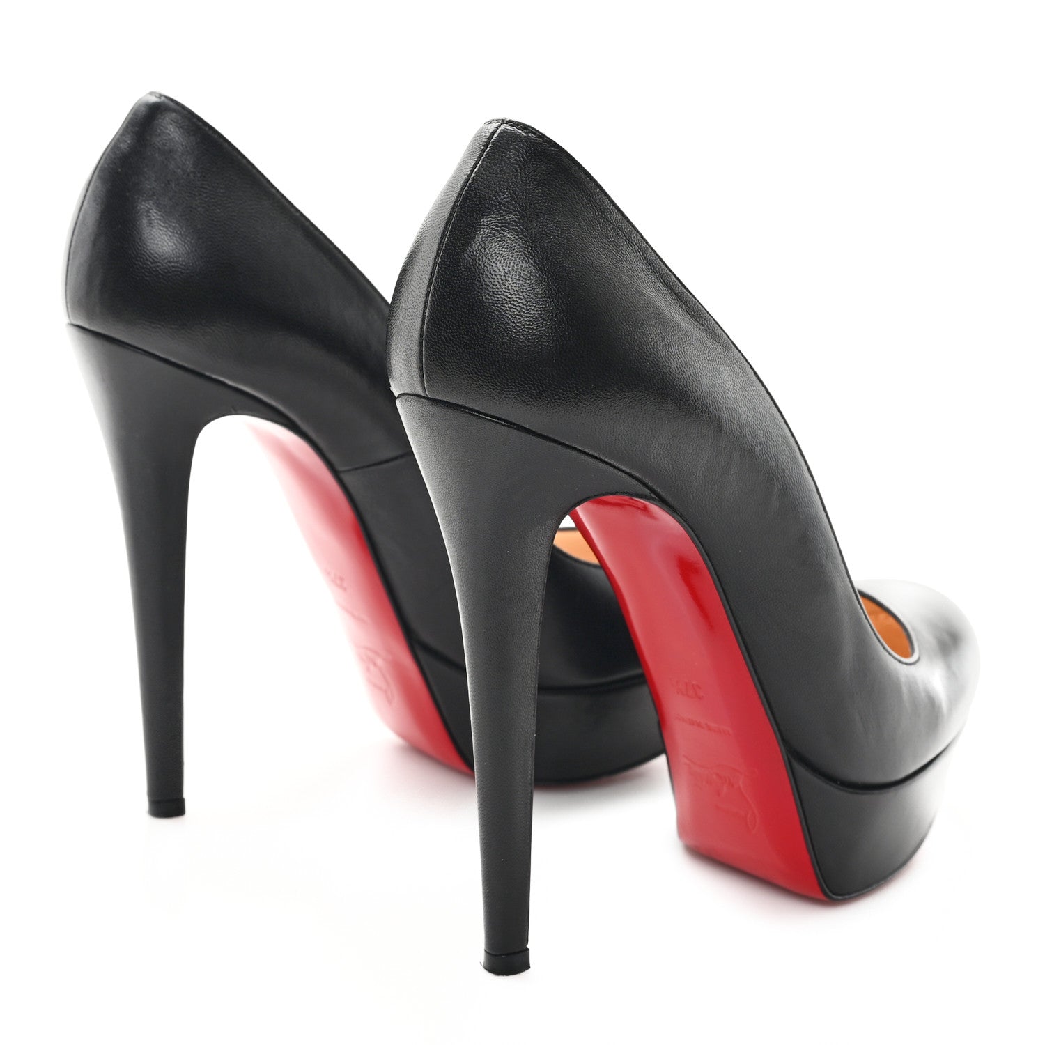 Christian Louboutin Bianca 140ブラック 37.5 Christian Louboutin Kid Bianca 140 Pumps 37.5 Black 1740703