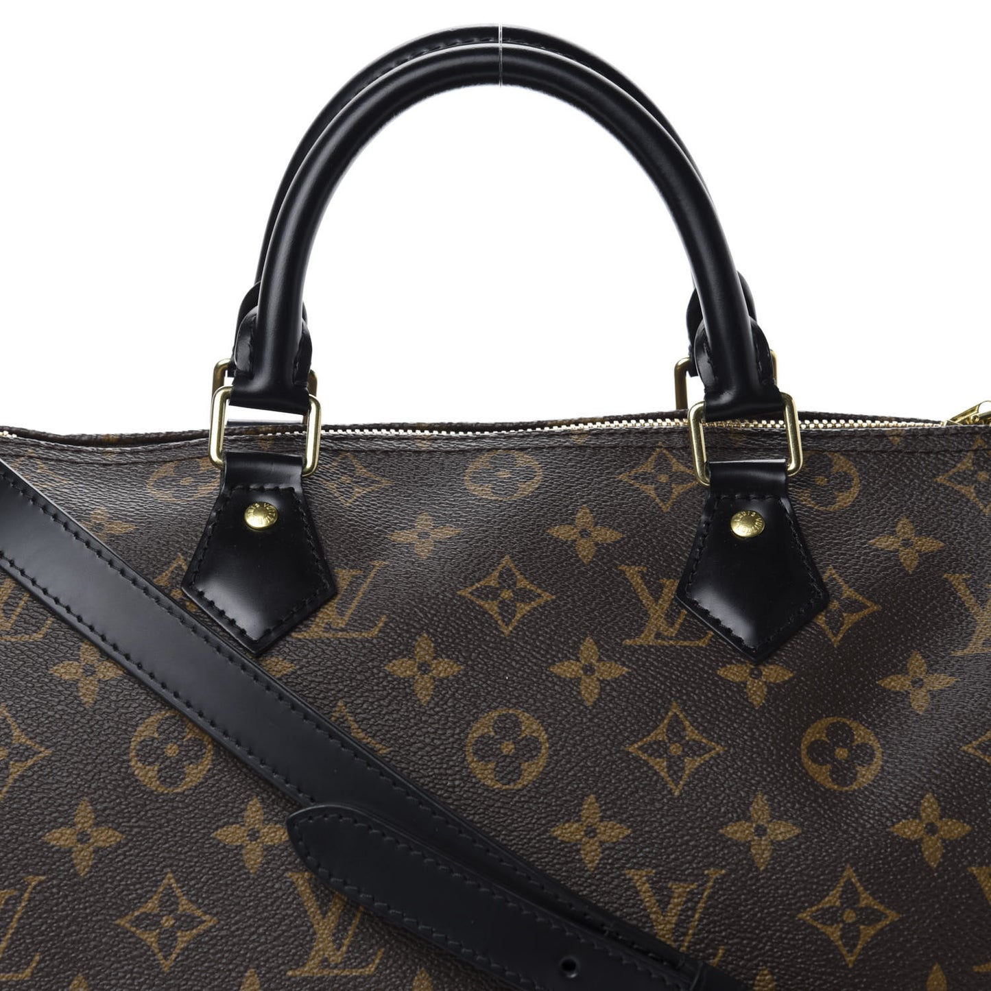 Monogram My World Tour Speedy Bandouliere 30 Black