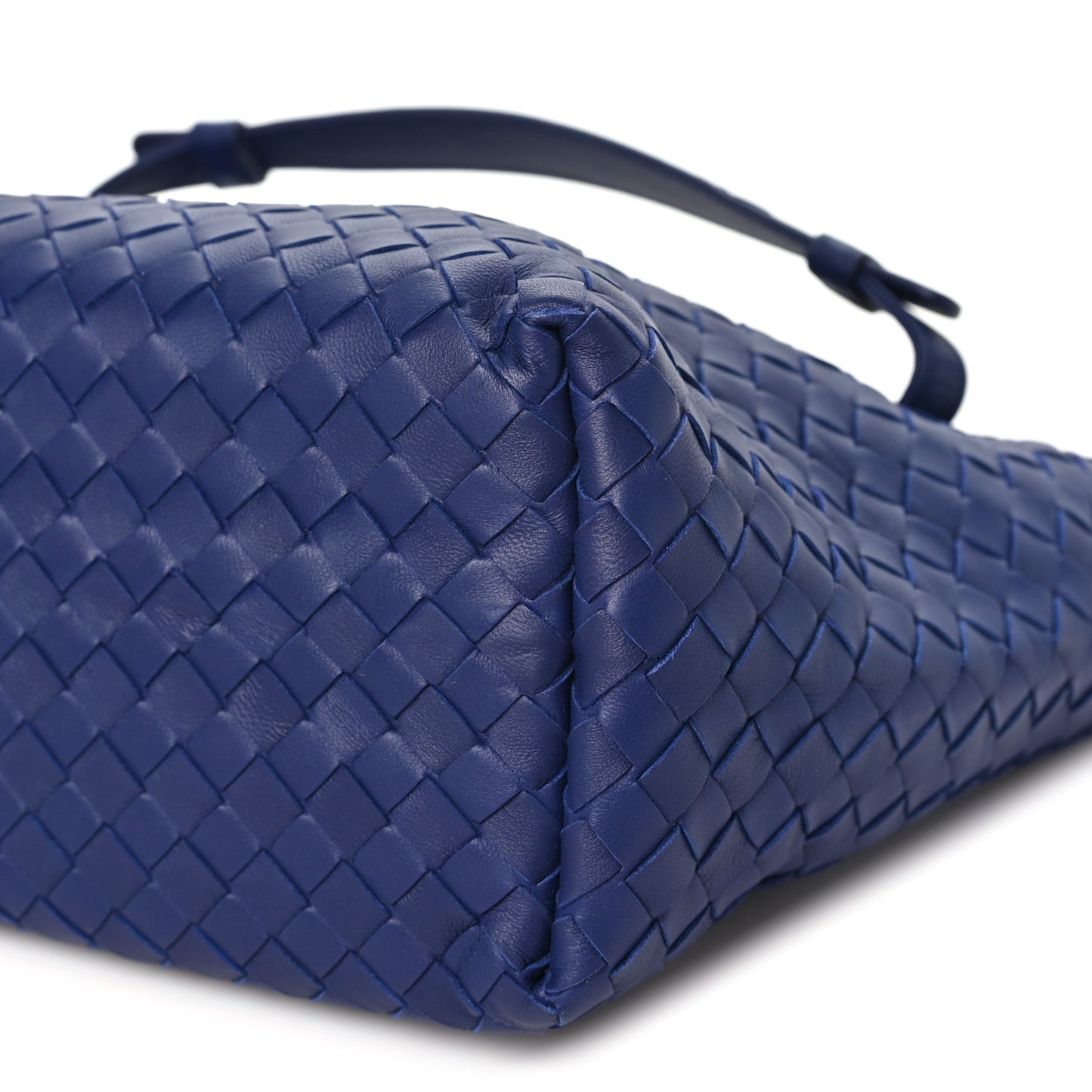 Nappa Intrecciato Small Garda Bag Pacific