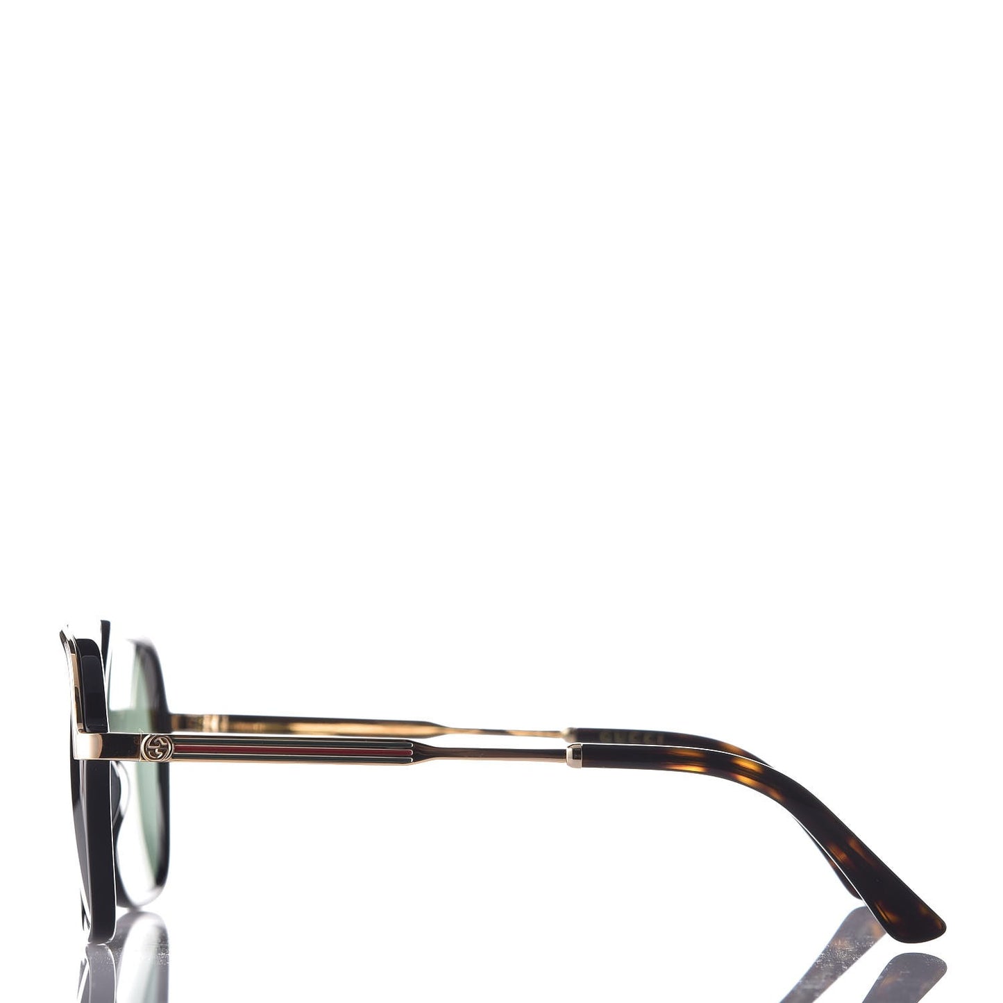 Squared Aviator GG Sunglasses GG0200S Black