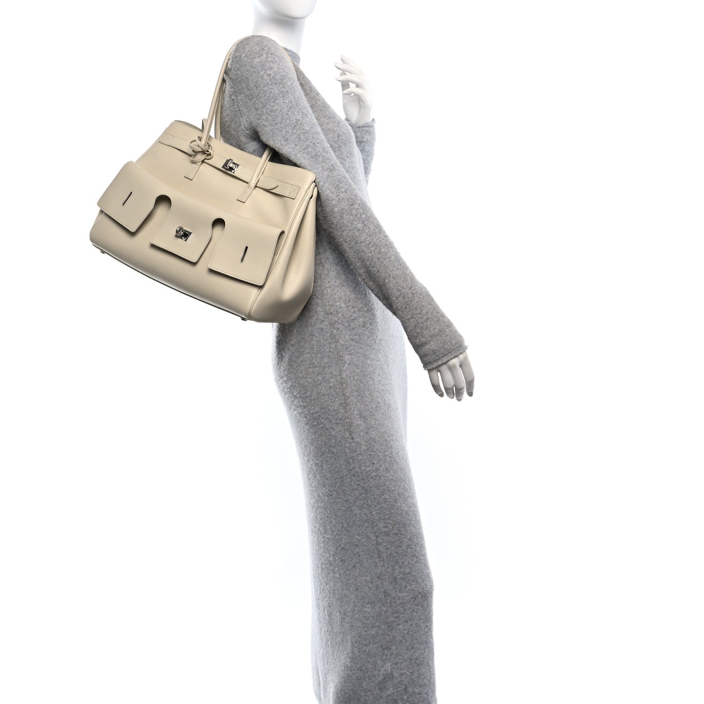 Smooth Calfskin Medium Bel Air Carry All Bag Soya