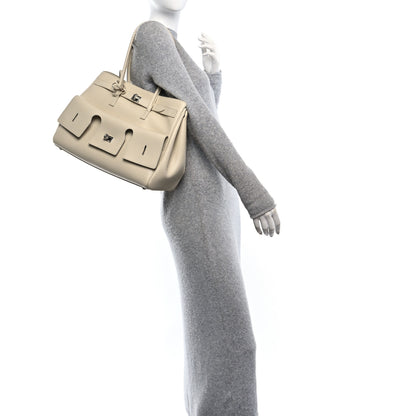 Balenciaga Smooth Calfskin Medium Bel Air Carry All Bag Soya 2 of 9