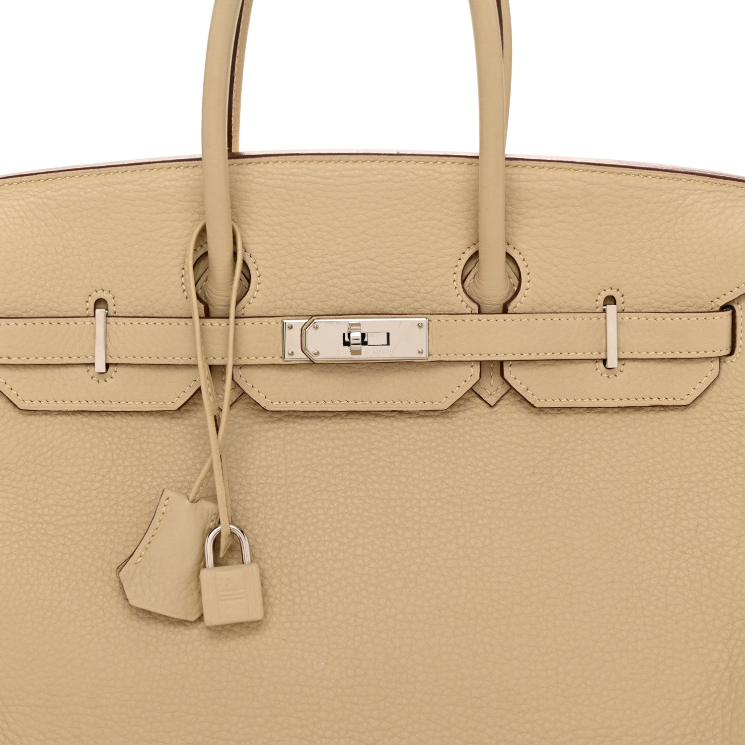 Hermes Taurillon Clemence Birkin 35 Parchemin 8 of 13