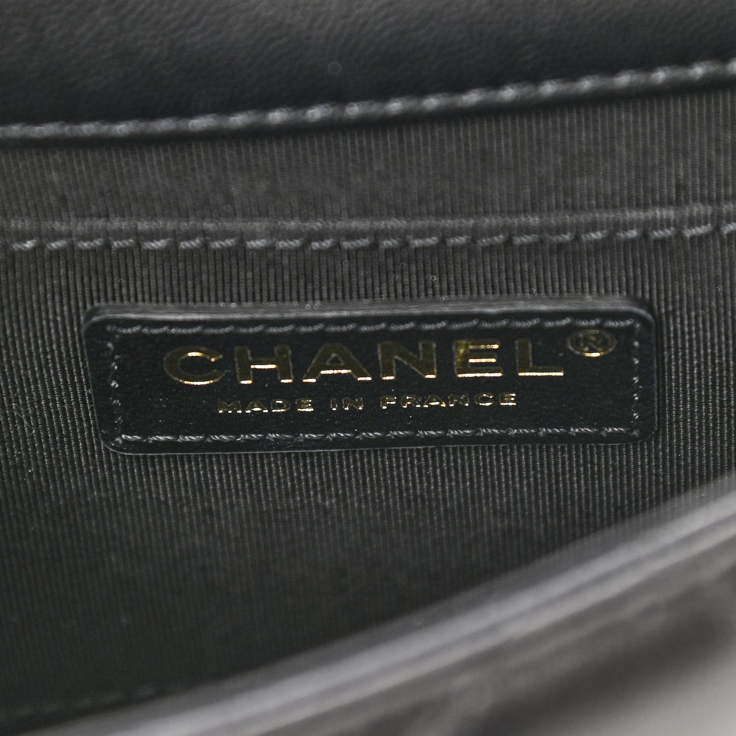 Lambskin Quilted Small My Precious Flap Black