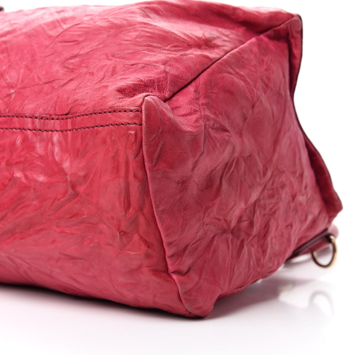 Tumbled Sheepskin Medium Pandora Red